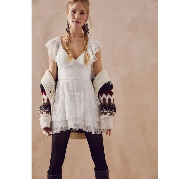 Free People Sau Lee Alice Mini Dress - Picture 4 of 11
